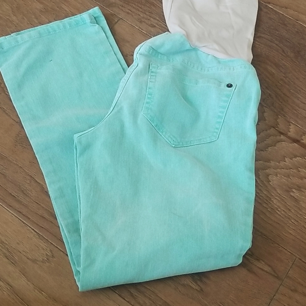 3 for $30 Maternity ankle jeans